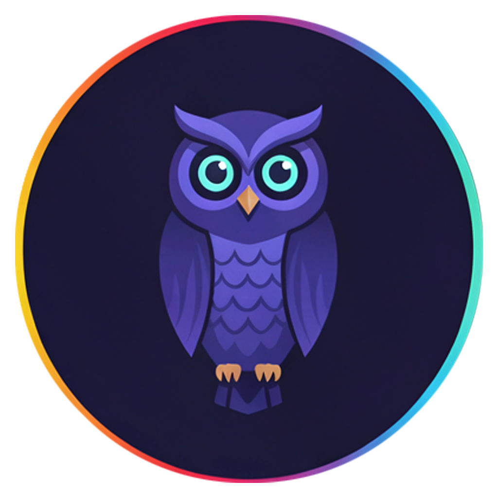 Owl button